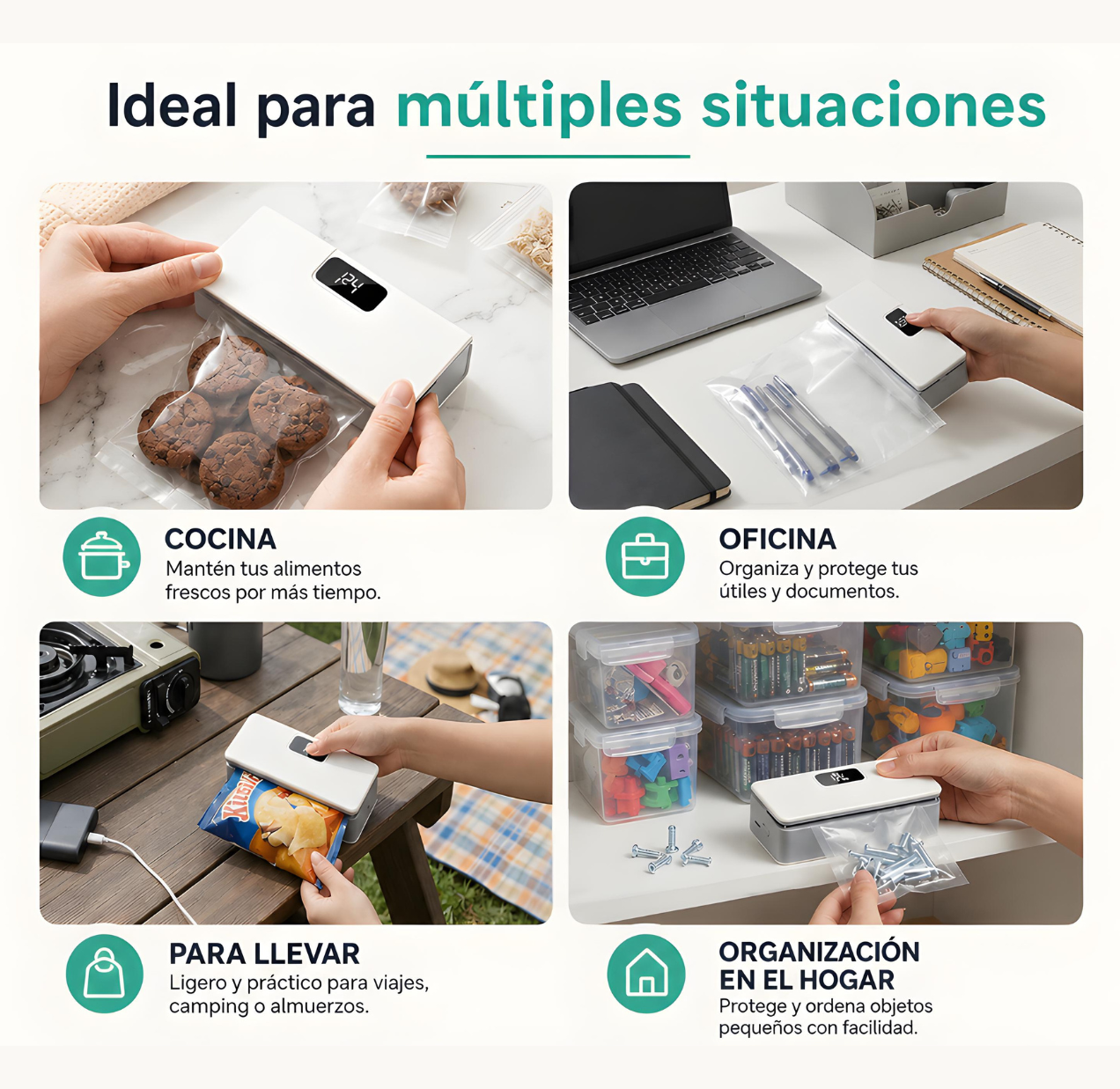 Hermetik · La Selladora que Cuida tu Despensa